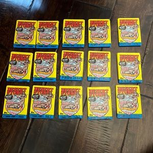 Vintage 1991 Topps Desert Storm 15 Packs Trading Cards